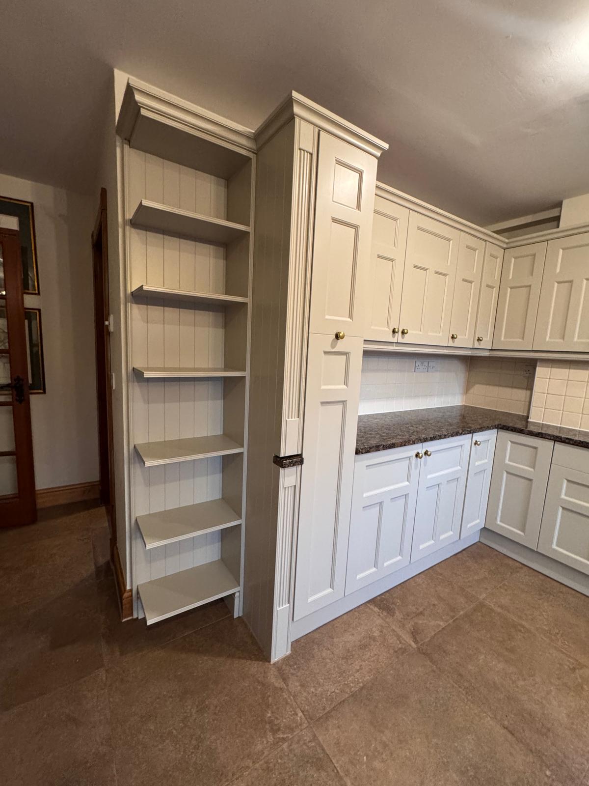 Kitchen transformation after