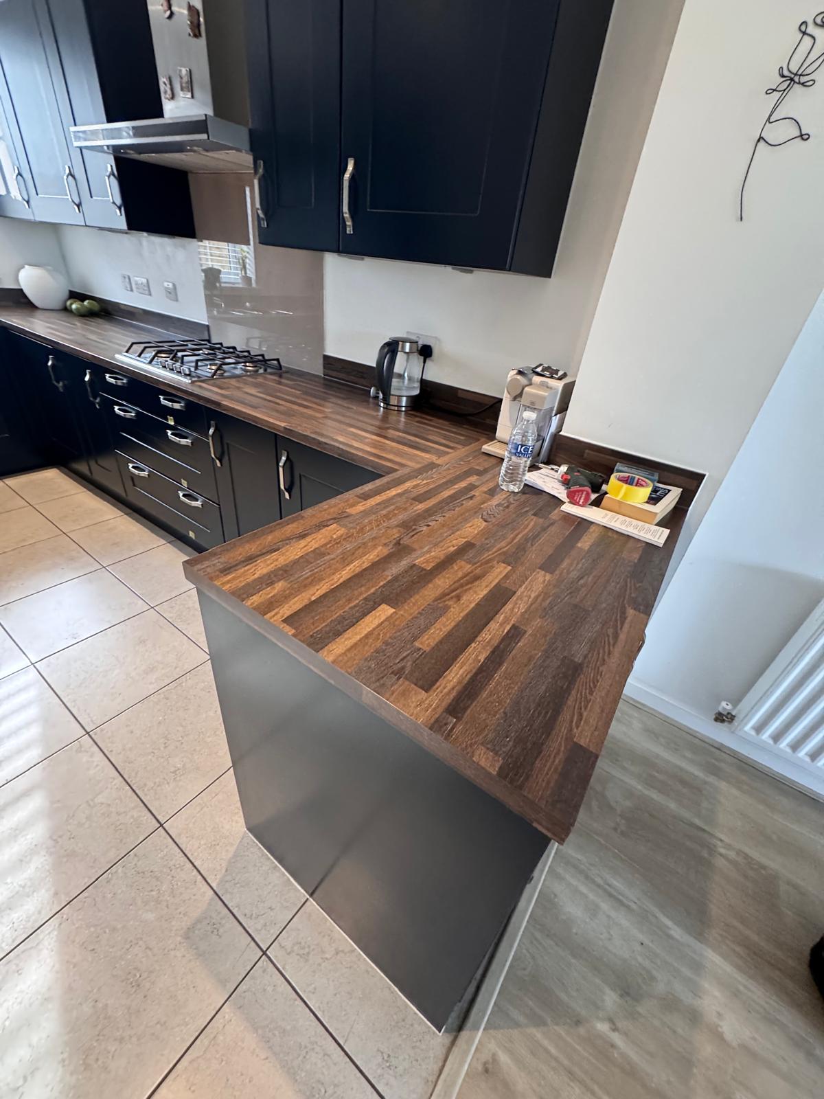 Worktop transformation project 4